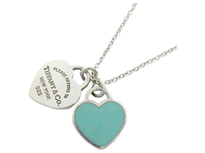 Collana Double Return to Heart Tiffany & Co. Blu