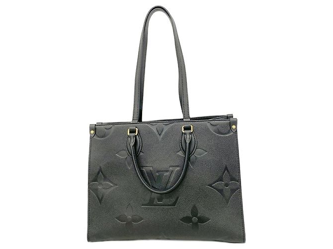 Saco Tote Louis Vuitton Monogram Empreinte OnTheGo MM Preto