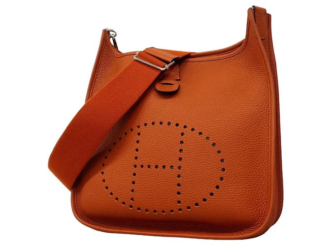 Hermès Borsa a tracolla Hermes Evelyne 3PM Marrone