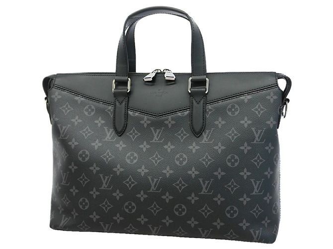 Louis Vuitton Monogram Eclipse Explorer Tasche Schwarz