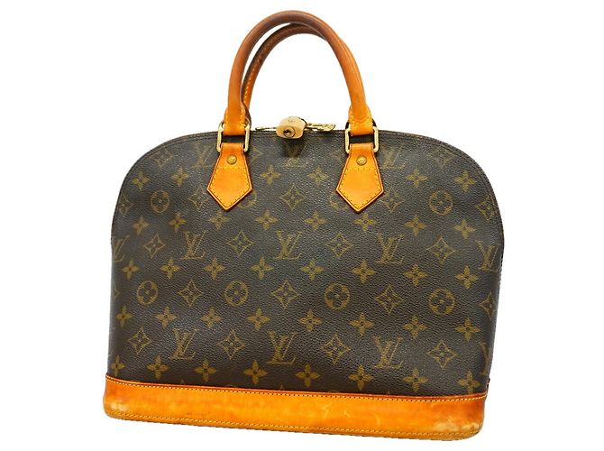 Bolsa Louis Vuitton Alma Monogram Marrom