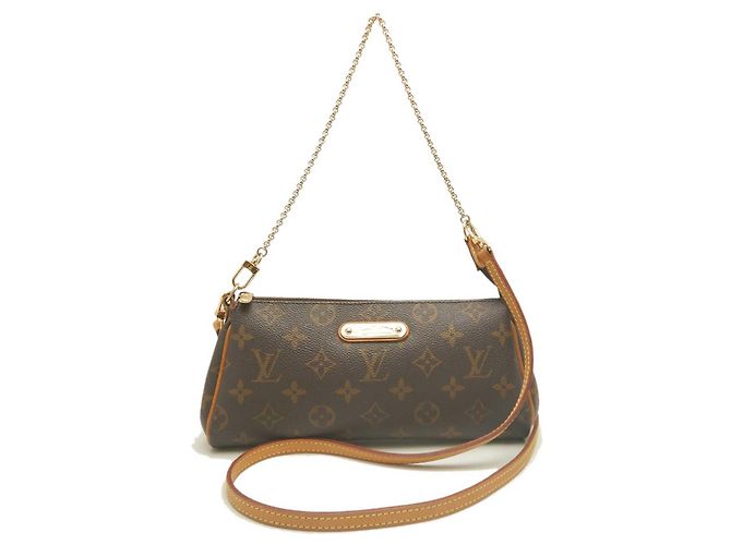Louis Vuitton Brown Monogram Eva Marrom
