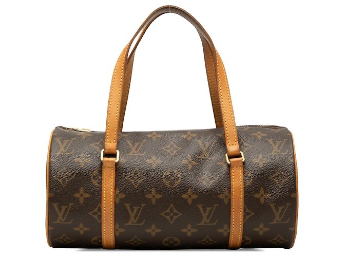 Louis Vuitton Brown Monogram Papillon 28 Marrom