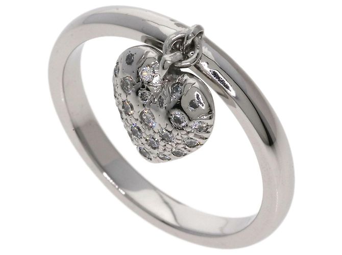Anillo Tiffany & Co. Corazón con Diamantes Pavé