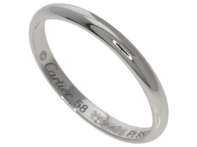 Cartier Ehering aus Platin