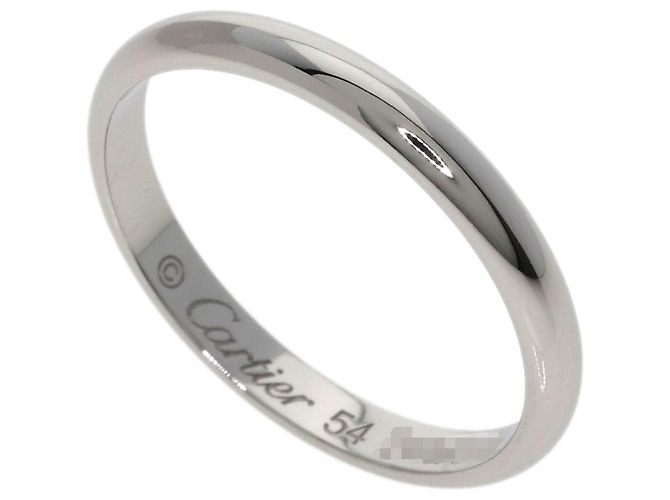 Cartier Ehering aus Platin