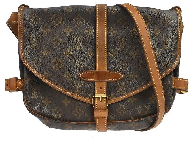 Louis Vuitton Saumur Monogram 30 Marron