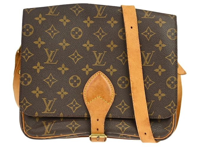 Louis Vuitton Cartouchiere Monogram GM Marrom