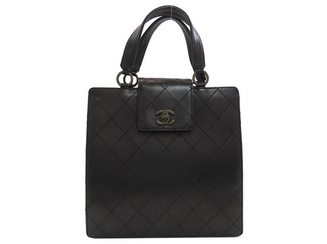 Borsa Chanel Matelassé Coco Mark Nero