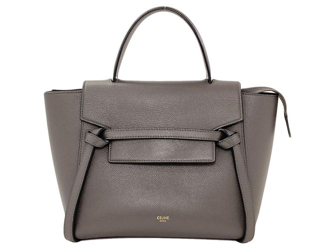 Céline Borsa a mano Celine Belt Bag Micro Marrone