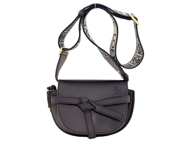Borsa a tracolla Loewe Gate Dual Nero