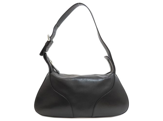 Borsa a tracolla in pelle monospalla Bally da donna Nero