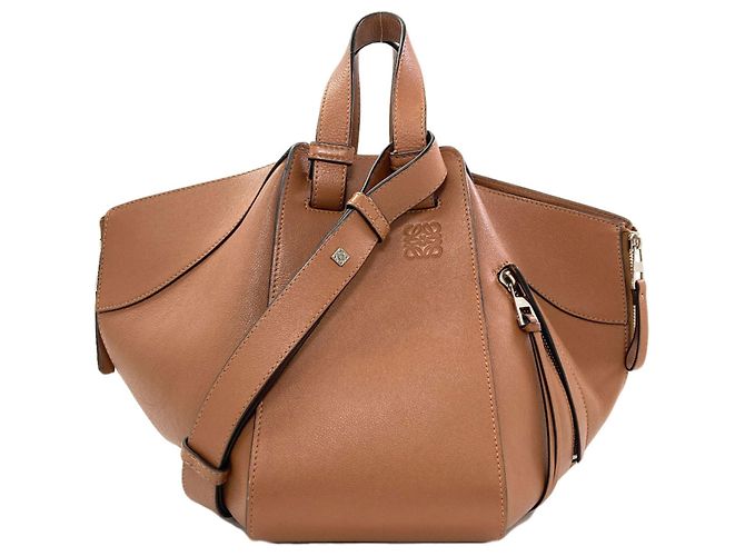 Loewe Hammock Small 2-Way Handtasche Braun