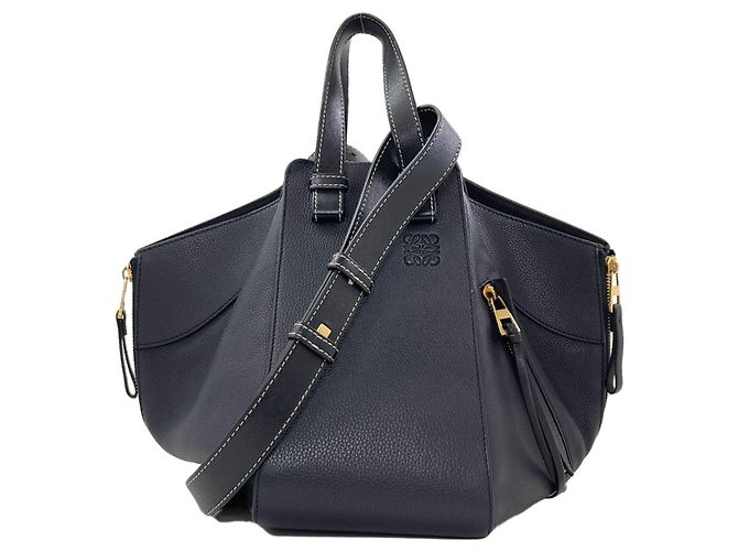 Borsa 2-Way Loewe Hammock Small Blu navy 