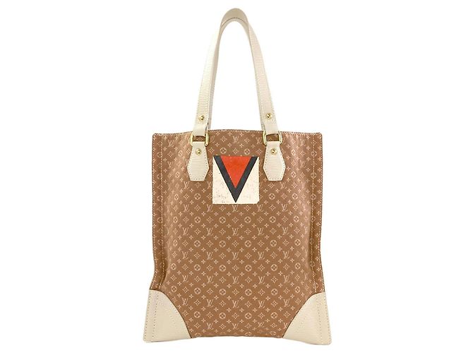 Bolso Tote Louis Vuitton M40022 Tanger Castaño