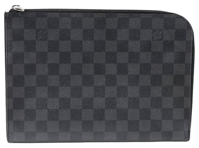 Louis Vuitton Pochette Jour Pm Clutch Nero