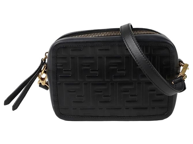 Fendi Borsa a Tracolla Camera Ff Nero