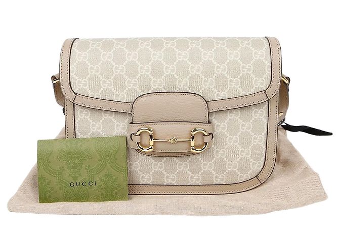 Gucci Borsa a tracolla Medium Horsebit Marrone