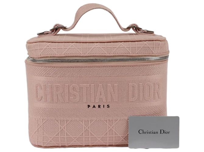 Dior Borsa tote vanity da viaggio Rosa
