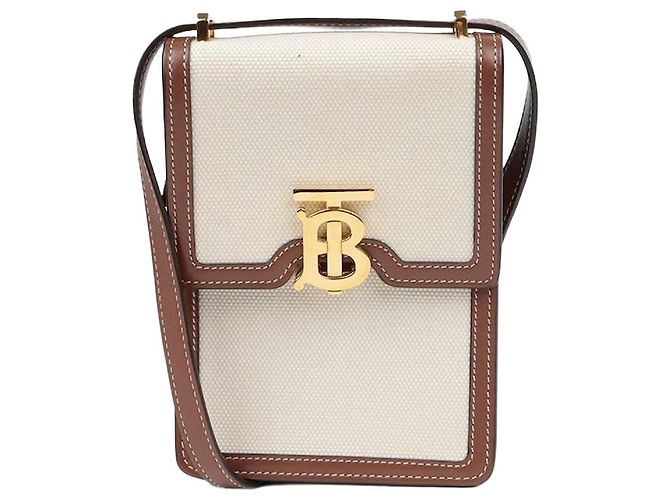 Burberry Tb Romyn Mini Schultertasche Crossbody Braun
