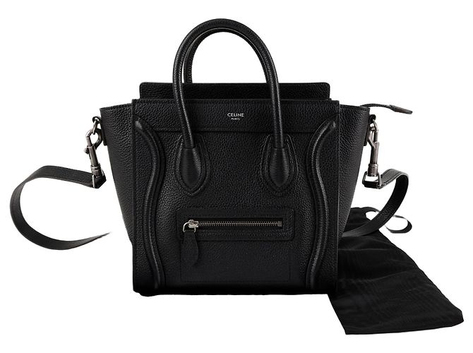 Céline Borsa a Tracolla Nano Nera Nero