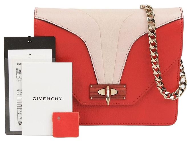 Givenchy Borsa a tracolla e crossbody Shark Evening Chain Rosso