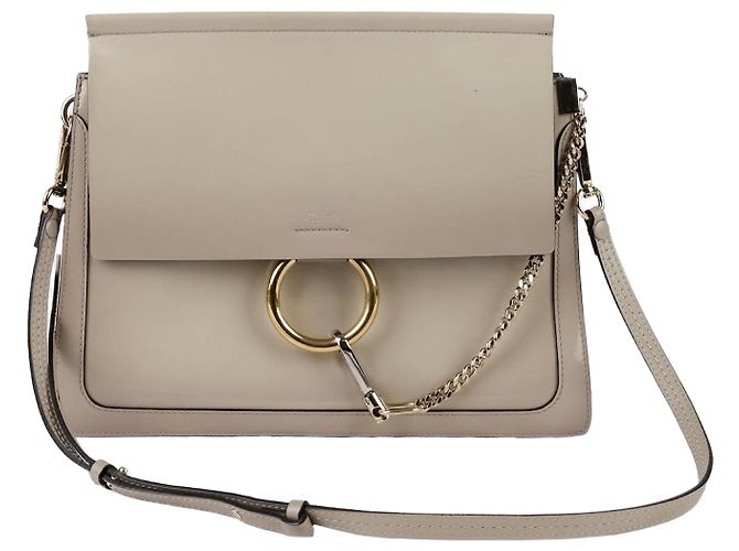 Chloé Borsa Tote e a Tracolla Medium Pay Marrone 