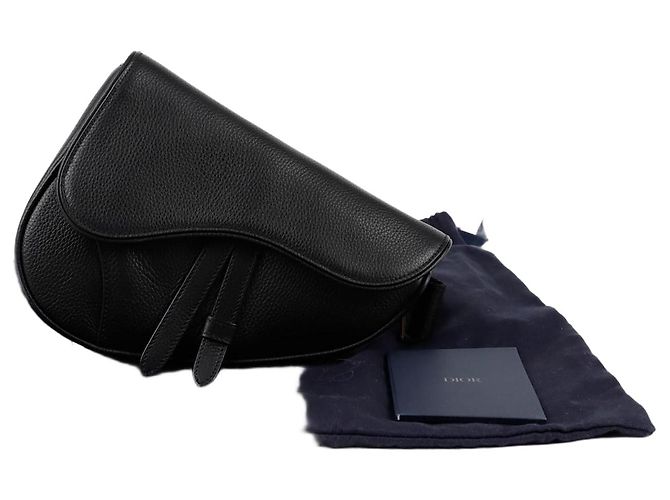 Dior Borsa a Tracolla Mini Saddle Nero
