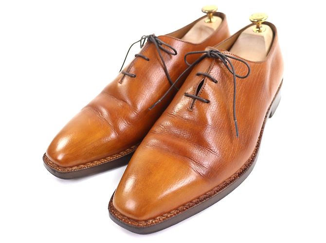 Autre Marque Chaussures en cuir Berluti Alessandro Marron