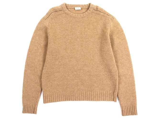 Céline CELINE Wollpullover Braun Hellbraun
