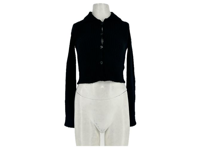 Autre Marque RUVE Cardigan gerippt schwarz