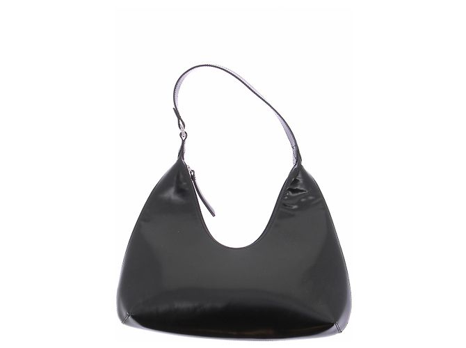 Borsa AMBER By Far in pelle nera Nero