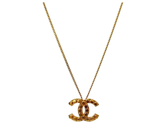 Collier Chanel doré
