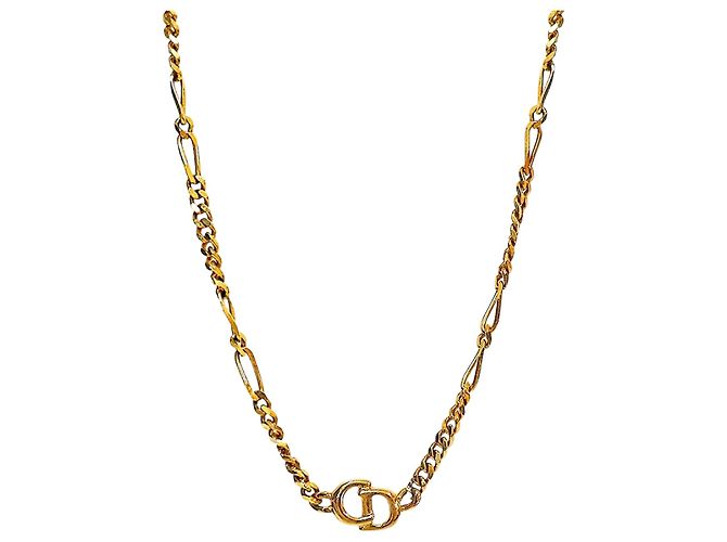 Dior Collana a catena CD Gold D'oro