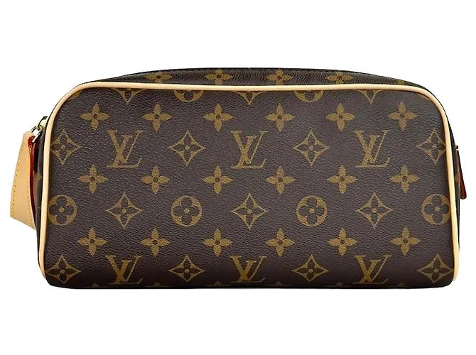 Louis Vuitton Necessaire Dope Kit não utilizado Marrom