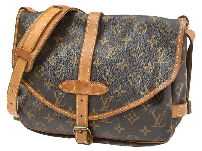 Louis Vuitton Saumur Monogram 30 Marron