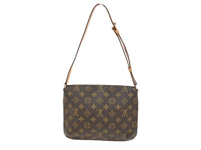 Louis Vuitton Musette Tango Monogram Canvas Marron