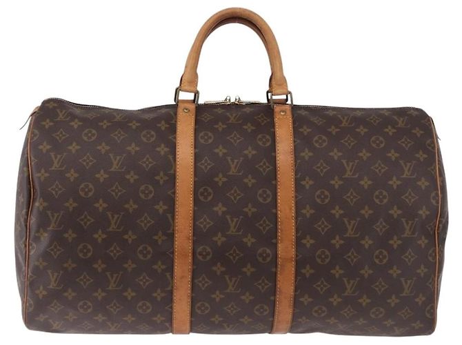 Louis Vuitton Keepall Monogram 55 Marron