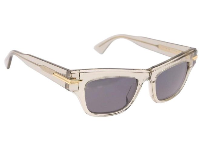 Occhiali da sole BOTTEGA VENETA Plastic Gold Clear Auth BA15029 D'oro