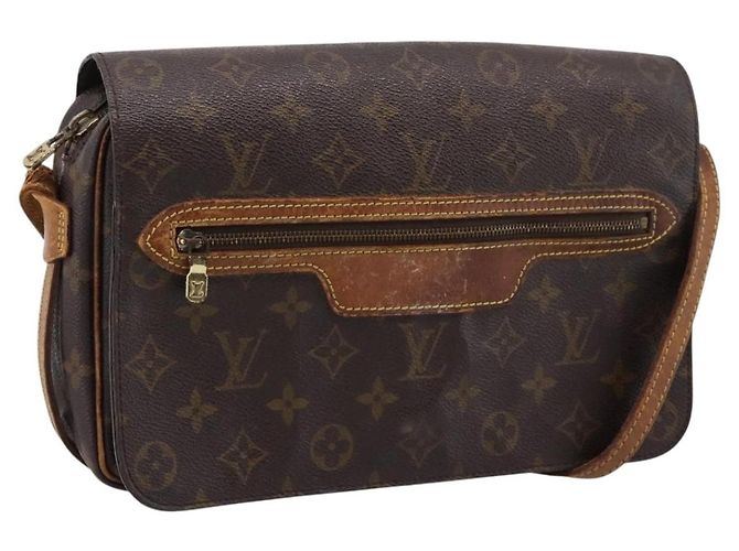 LOUIS VUITTON Monogram Saint Germain 28 Shoulder Bag M51207 LV Auth BA15052 Monograma