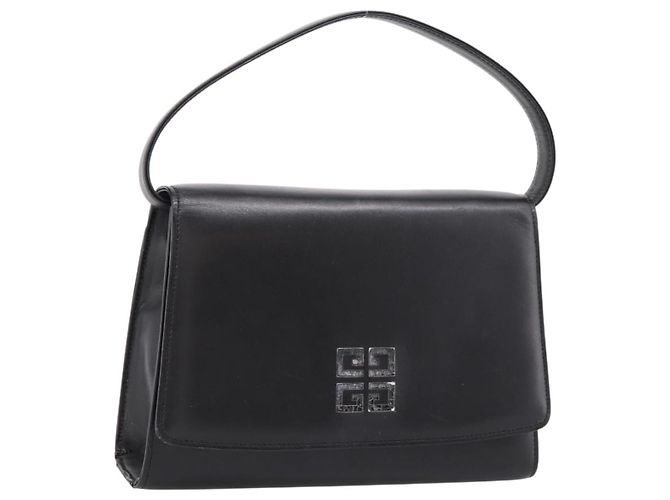 Sac à main GIVENCHY en cuir noir authentique ka5773A