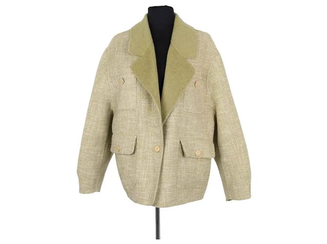 & Other Stories Green Wool Jacket