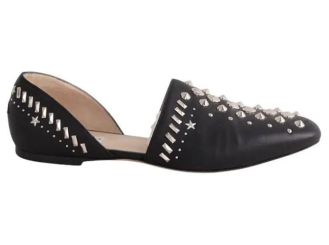 Jimmy Choo Schwarze Mules