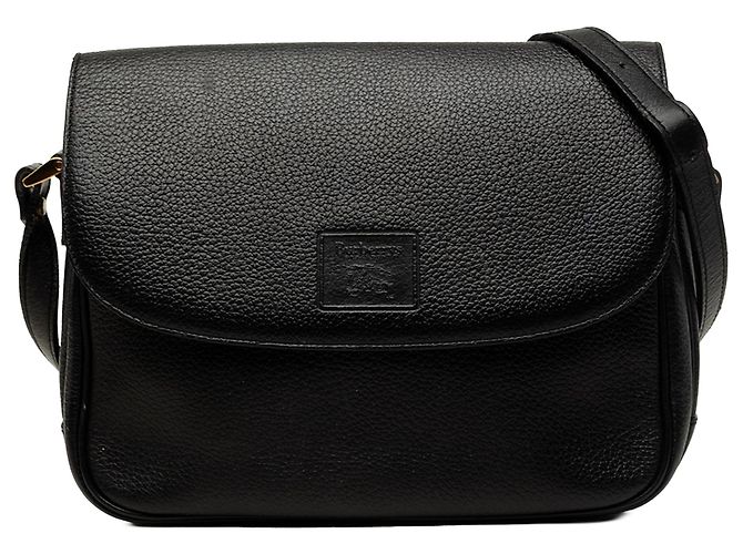 Borsa a tracolla Burberry in pelle nera Nero