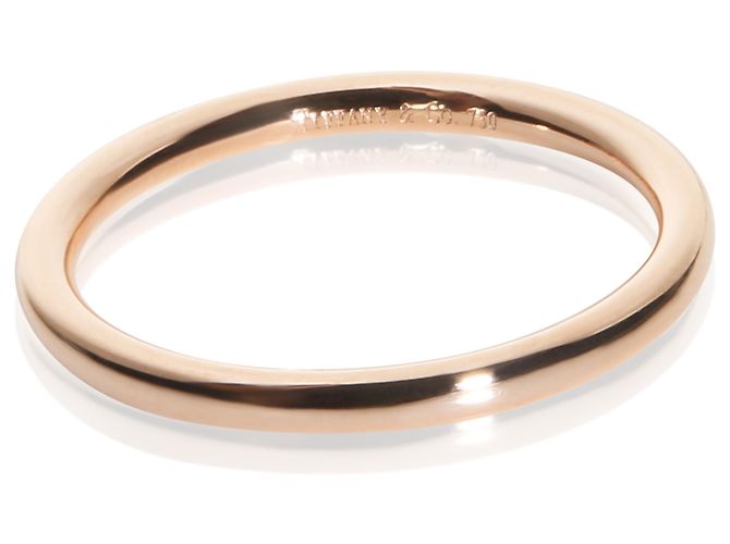 Tiffany & Co. Anillo de hilo redondo 1.8mm en oro rosa