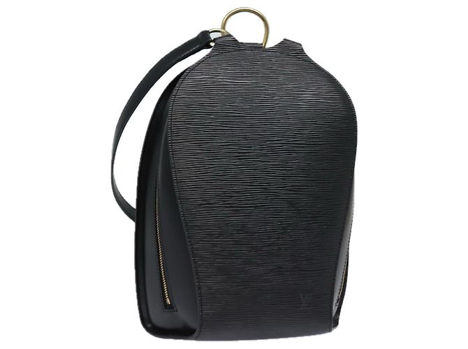 LOUIS VUITTON Epi Mabillon Backpack Black M52232 LV
