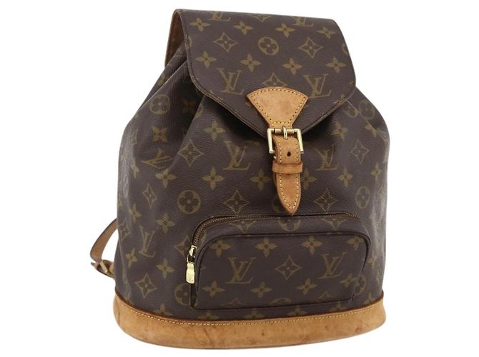 LOUIS VUITTON Monogram Montsouris MM Rucksack M51136 LV