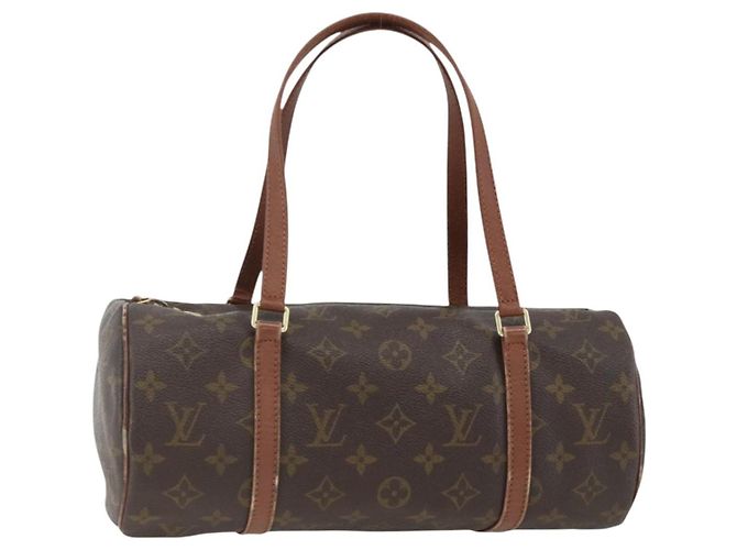LOUIS VUITTON Monogram Papillon 30 Hand Bag M51385 LV