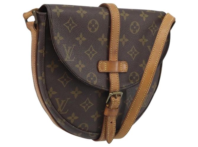 LOUIS VUITTON Monogram Chantilly MM Shoulder Bag M51233 LV