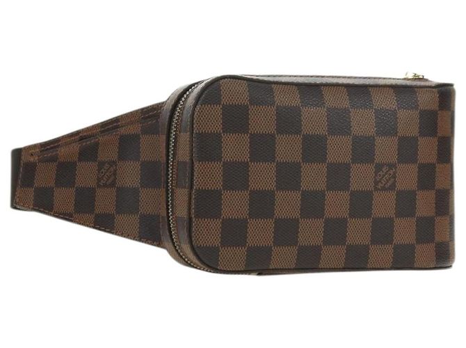 LOUIS VUITTON Damier Ebene Geronimos Shoulder Bag N51994 LV